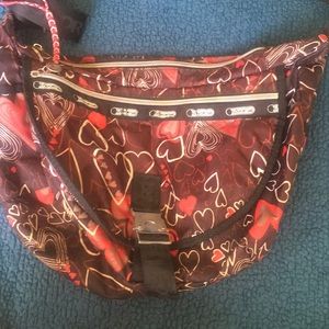 Lesportsac Tokidoki purse crossbody bag hearts